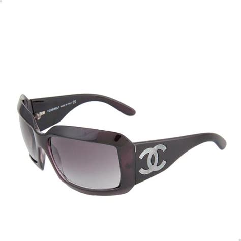 chanel shell logo sunglasses